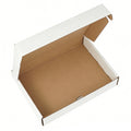 7.8x 5.5 x 1.5 Inch Shipping Carton Set (25-Pack) — White Cardboard Mailer Boxes
