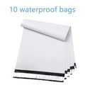 6x9 white transport envelope self-sealing adhesive tear-resistant packaging bag
