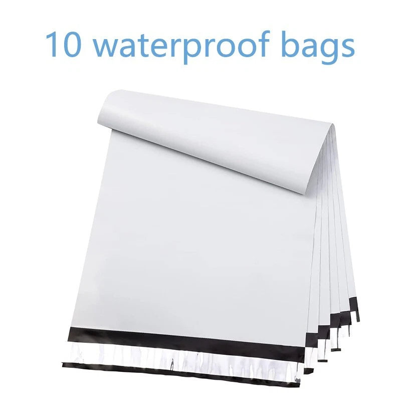 6x9 white transport envelope self-sealing adhesive tear-resistant packaging bag