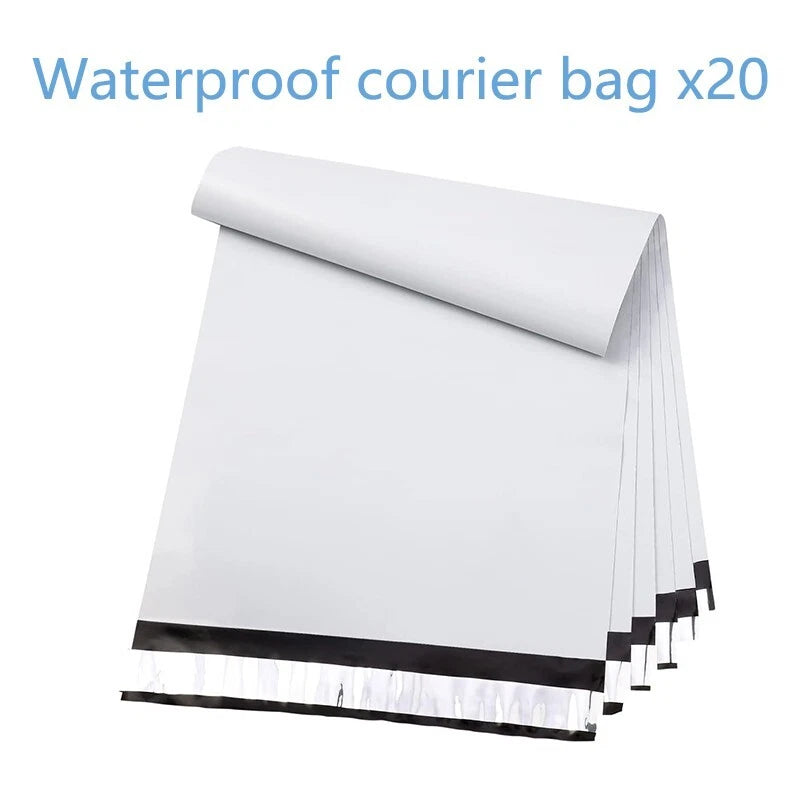 6x9 white transport envelope self-sealing adhesive tear-resistant packaging bag