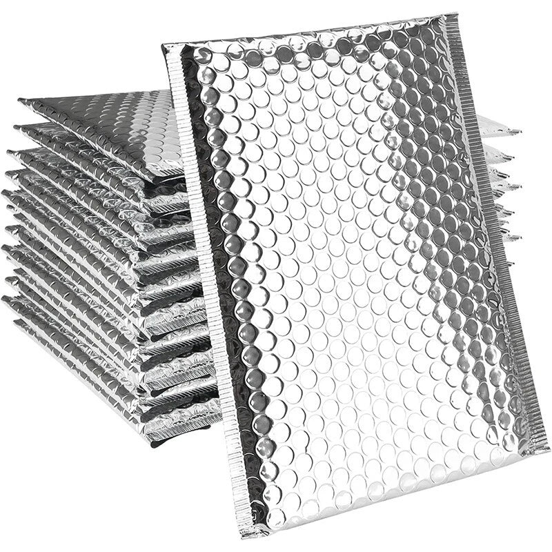 #1 9.8x11.8 Silver bubble mail aluminum foil bag Business transportation