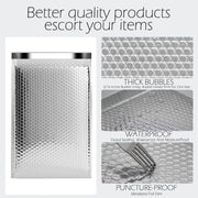 #1 9.8x11.8 Silver bubble mail aluminum foil bag Business transportation