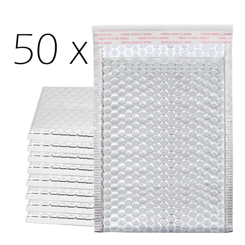 #1 9.8x11.8 Silver bubble mail aluminum foil bag Business transportation