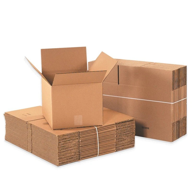 12x10x8 kraft paper transport box, a transport box for mailing and storage