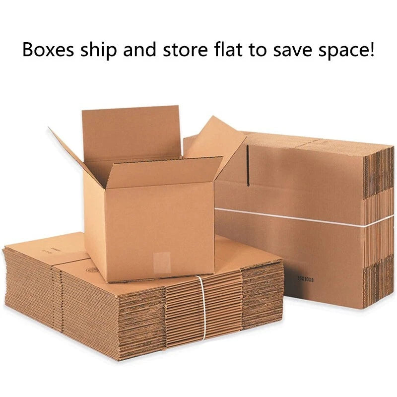 12x10x8 kraft paper transport box, a transport box for mailing and storage