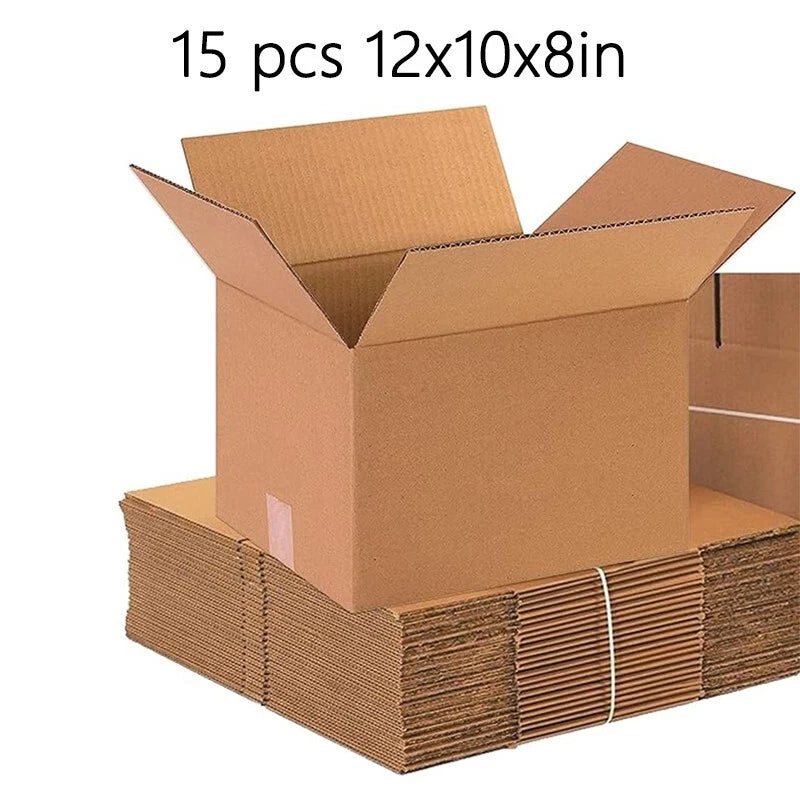 12x10x8 kraft paper transport box, a transport box for mailing and storage