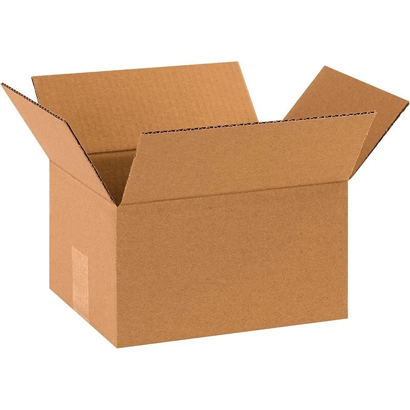10x8x6 transport box corrugated cardboard box, easy to assemble, mail and move