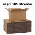 10x8x6 transport box corrugated cardboard box, easy to assemble, mail and move
