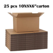 10x8x6 transport box corrugated cardboard box, easy to assemble, mail and move