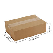 10x8x3 cardboard box, mailing packaging, transport box, corrugated carton