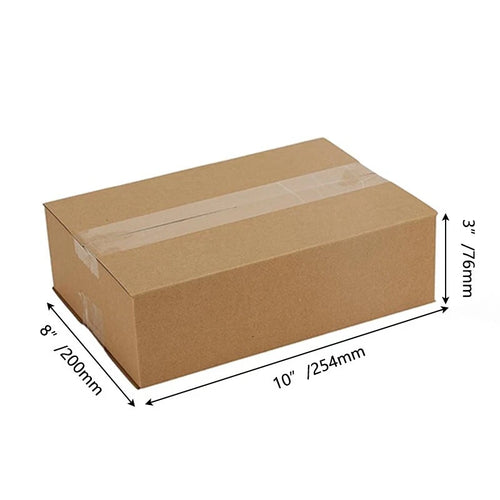 10x8x3 cardboard box, mailing packaging, transport box, corrugated carton