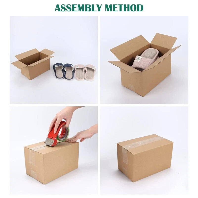 10x8x4 kraft paper transport box, a transport box for mailing and storage