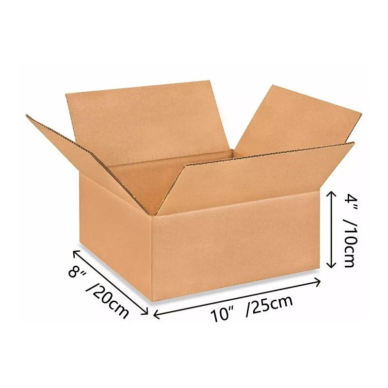 10x8x4 kraft paper transport box, a transport box for mailing and storage