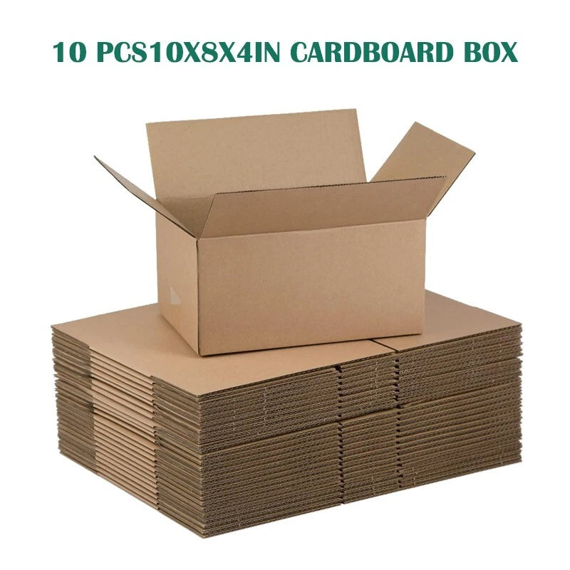 10x8x4 kraft paper transport box, a transport box for mailing and storage