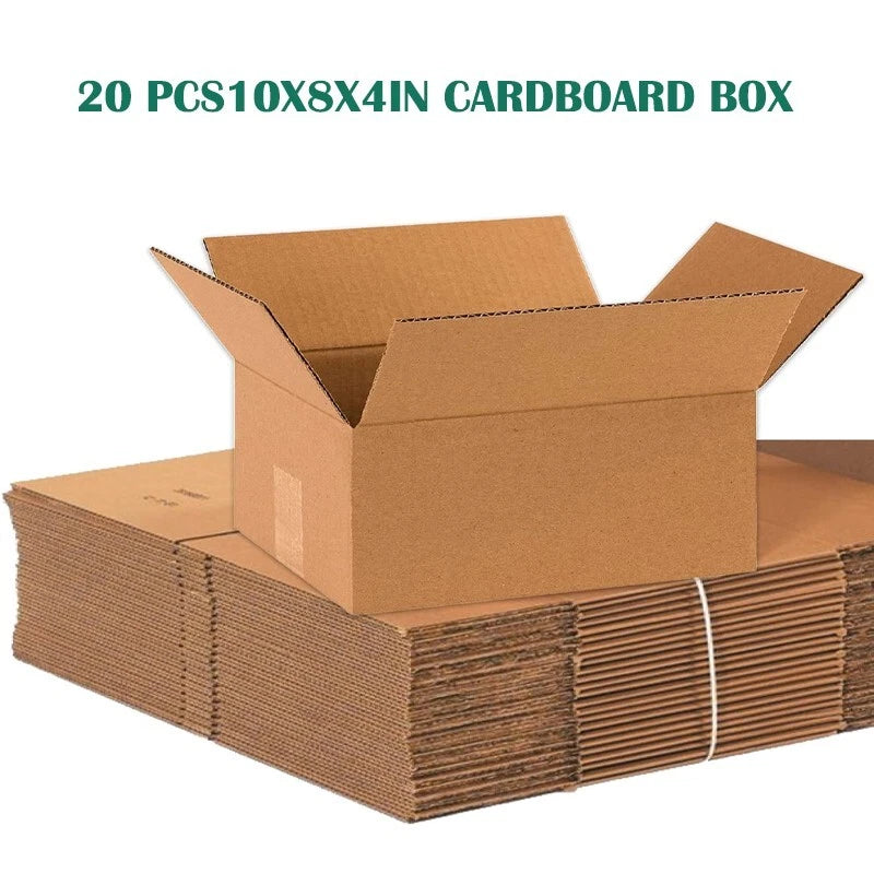 10x8x4 kraft paper transport box, a transport box for mailing and storage