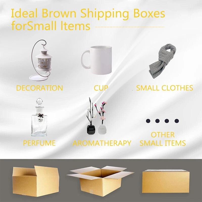 10x6x4 transport box corrugated cardboard box, easy to assemble, mail and move