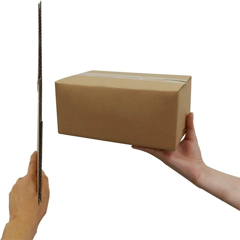 10x6x4 transport box corrugated cardboard box, easy to assemble, mail and move