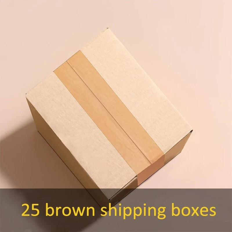 10x6x4 transport box corrugated cardboard box, easy to assemble, mail and move