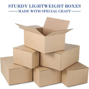 9x7x4 kraft paper transport box, cardboard transport box for mailing and storage