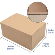 9x7x4 kraft paper transport box, cardboard transport box for mailing and storage