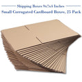 9x7x4 kraft paper transport box, cardboard transport box for mailing and storage