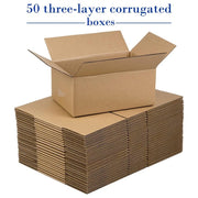 9x7x4 kraft paper transport box, cardboard transport box for mailing and storage