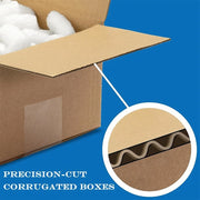 6x6x4 10/20pcs transport box corrugated cardboard box easy to mail and move