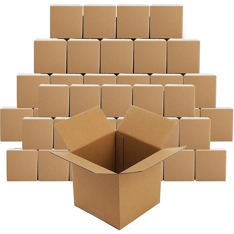 5x5x5 Inch Small Shipping Boxes Corrugated Cardboard Cube Mailers