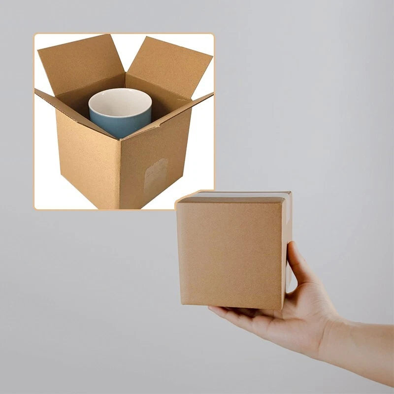 5x5x5 Inch Small Shipping Boxes Corrugated Cardboard Cube Mailers