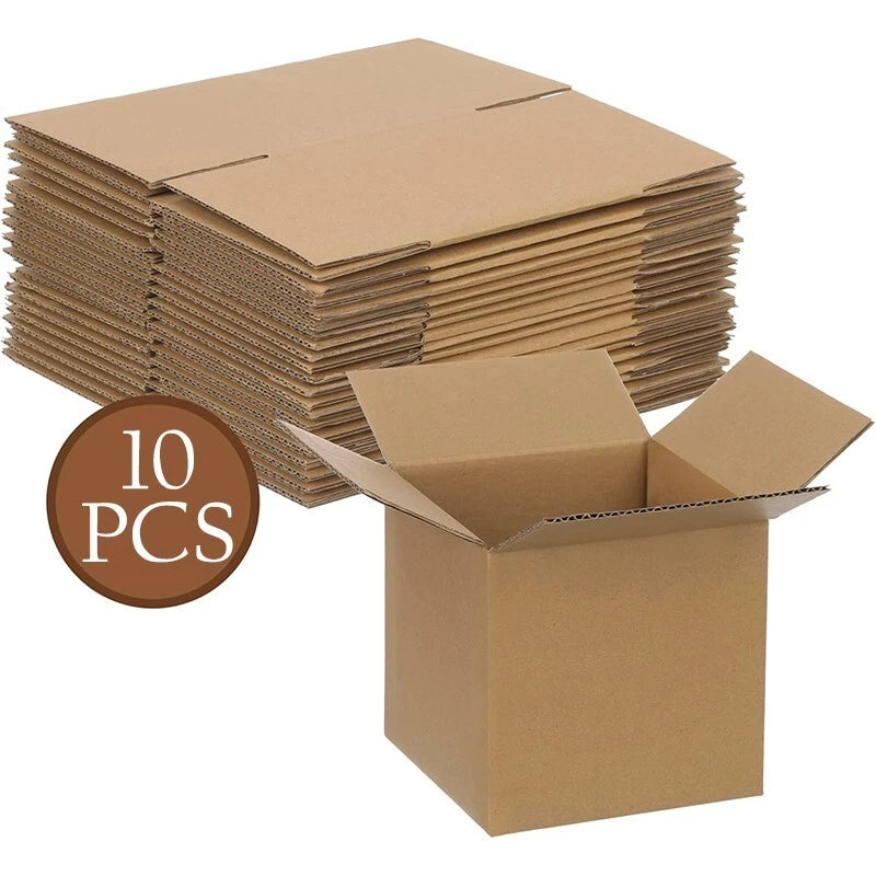 5x5x5 Inch Small Shipping Boxes Corrugated Cardboard Cube Mailers