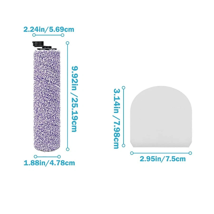 Replacement for rolling brush foam for Shark WD101 WD201 for HydroVac XL 3-in-1