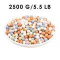 5.5 lb of colored expanded clay pebbles for aquaponics, drainage, hydroponics