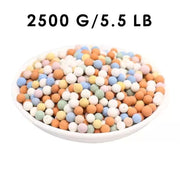 5.5 lb of colored expanded clay pebbles for aquaponics, drainage, hydroponics