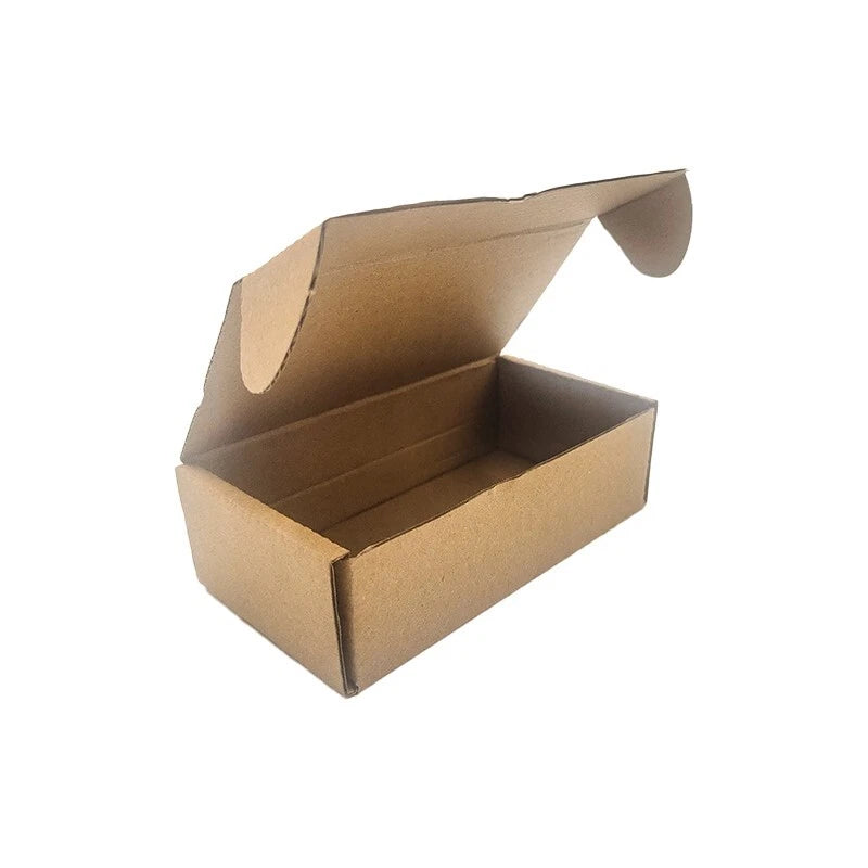 5x2.7x1.5-inch transport box in bulk brown, used for packaging mailed gifts
