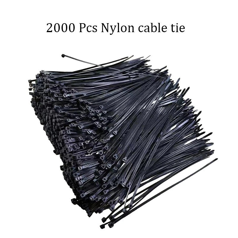 4-23 inch nylon zipper cable ties, suitable for homes, garages and workshops