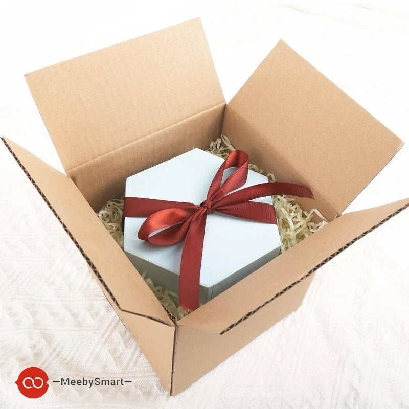 MeebySmart 10x10x10inc 5 shipping box mailbox, suitable for small packaging