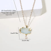 Lightning Cloud necklace, ladies' pendant, Teardrop necklace, birthday gift