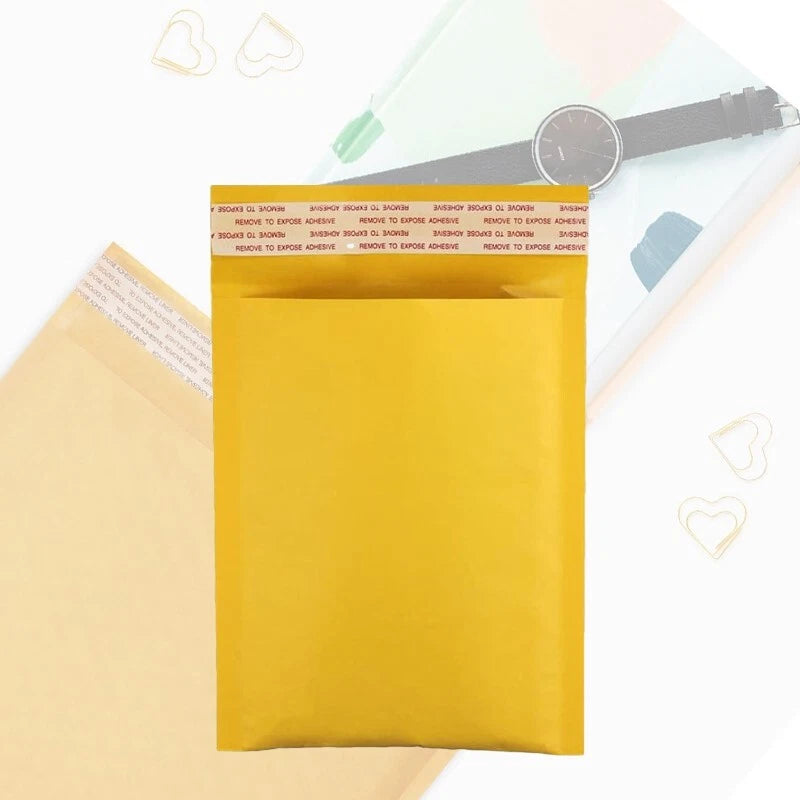 15''x20'' kraft paper bubble mailing bag, strong self-sealing filled envelope