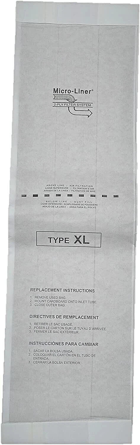 8 CC Allergen Vacuum Cleaner Bags To Fit all Oreck CC XL XL2 XL21 Upright Models