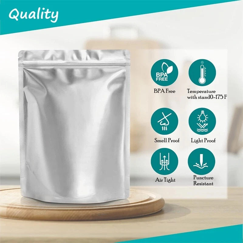 Polyester film bags are suitable for zipper bags, resealable food-grade bags
