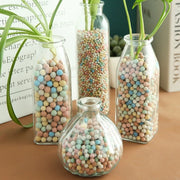 5.5 lb of colored expanded clay pebbles for aquaponics, drainage, hydroponics