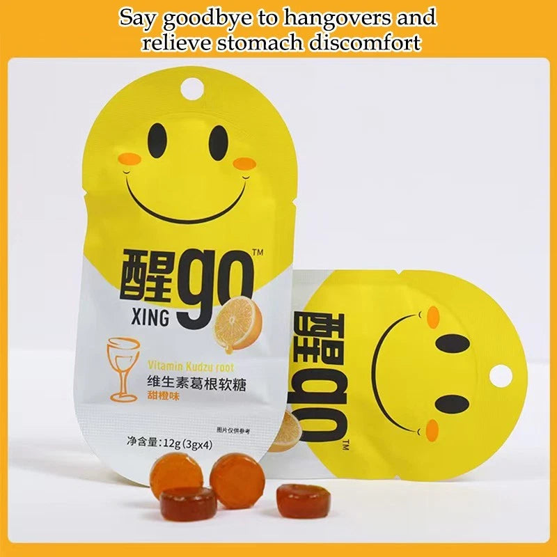 Kuzu Vitamin Gummies | Supports Alcohol Recovery (2 Packs of 8 Gummies)