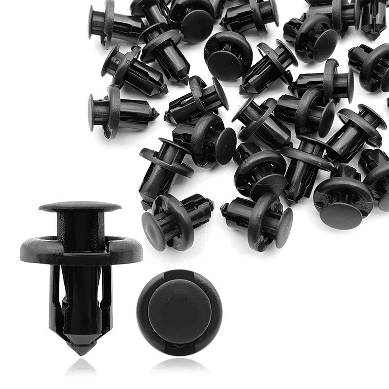 400-piece bumper retainer clip (B01) | 10mm automotive plastic rivet fasteners