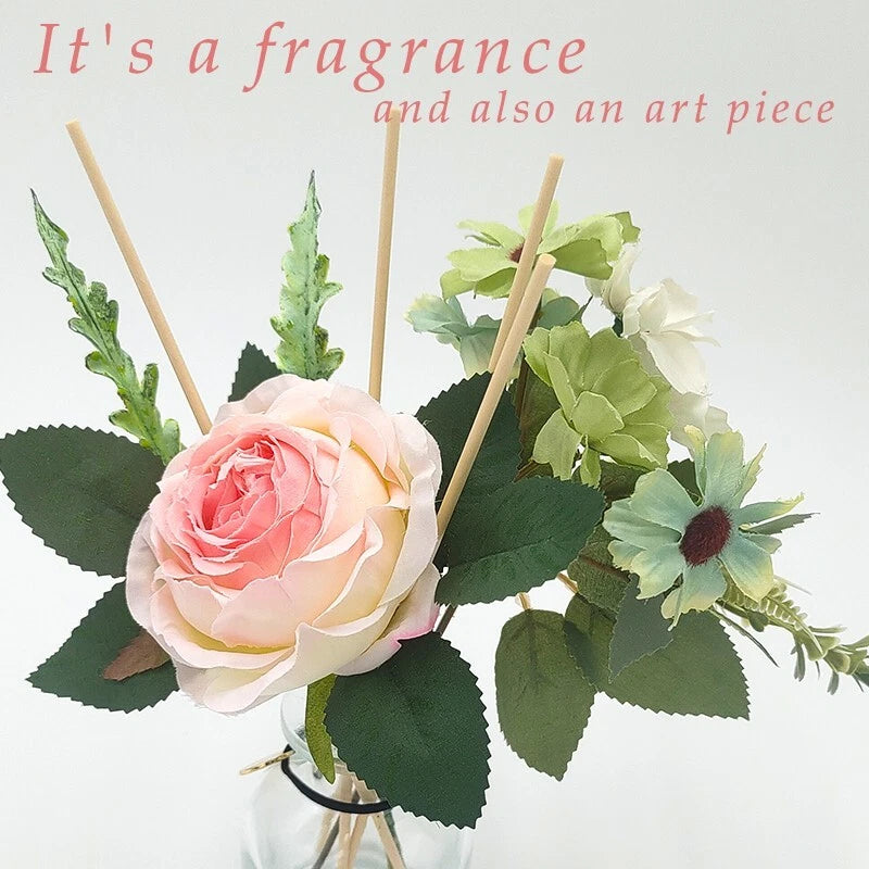 Rose -100 ml aromatherapy diffuser for home bathroom decoration