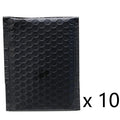 #0 6x7 Black polyester-filled envelope Waterproof bubble bag transport envelope