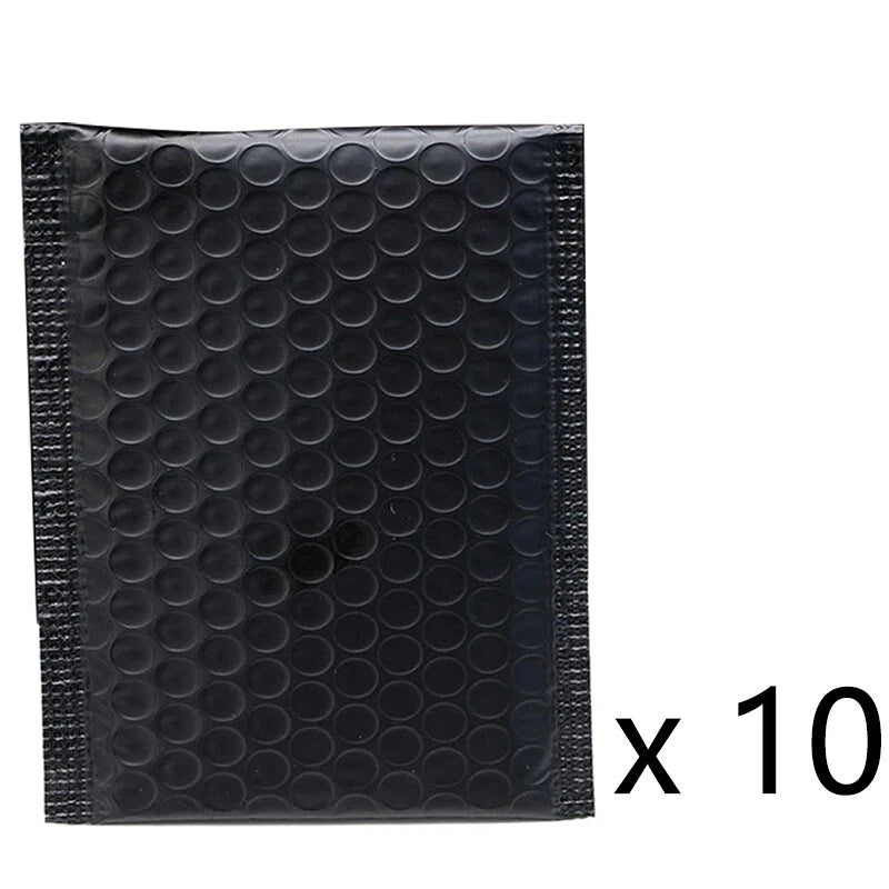 #0 6x7 Black polyester-filled envelope Waterproof bubble bag transport envelope