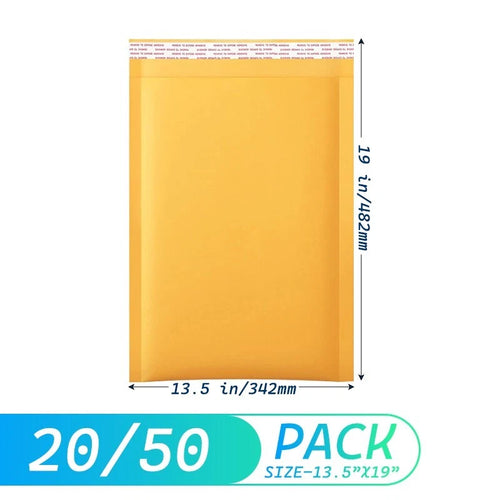#6 13.5x19 bubble mailing bag, bubble-filled - self-sealing padded envelope