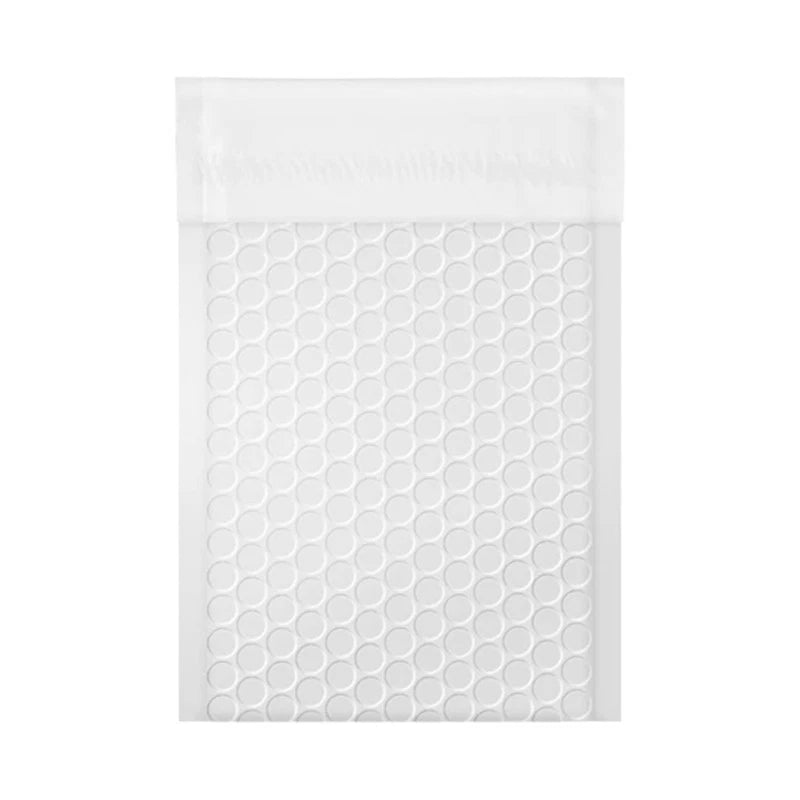 5x6 inch White Polyethylene Envelopes, Pack of 50, for Mailing Packages