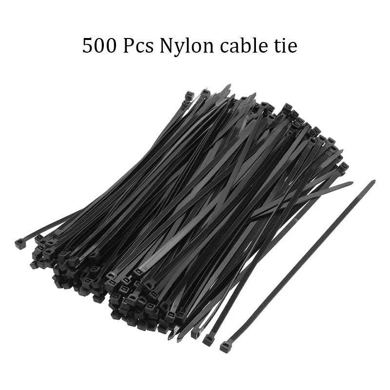 4-23 inch nylon zipper cable ties, suitable for homes, garages and workshops
