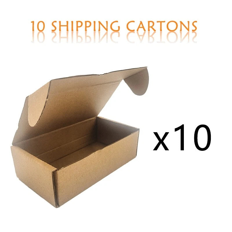 5x2.7x1.5-inch transport box in bulk brown, used for packaging mailed gifts